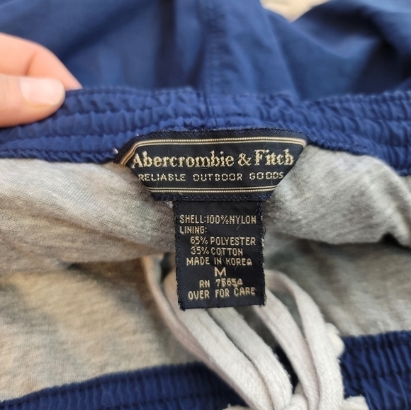 Men's Abercrombie And Fitch Y2K Blue Pants - Picture 9 of 16